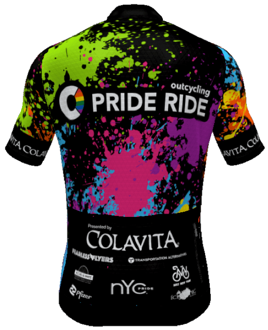 2023 OutCycling Pride Ride Jersey - MALE