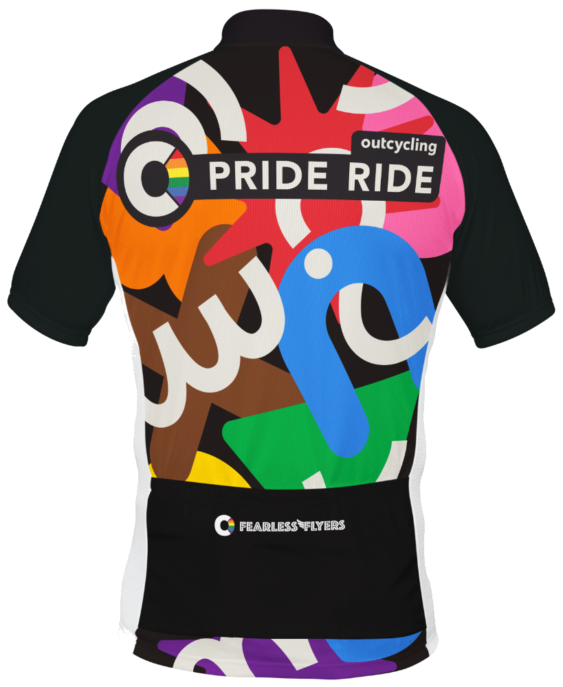 2024 OutCycling Pride Ride Jersey - MALE