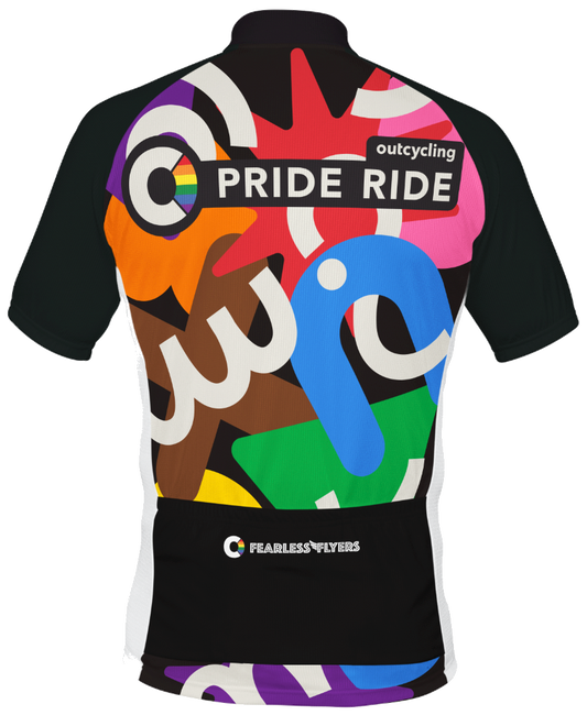 2024 OutCycling Pride Ride Jersey - MALE