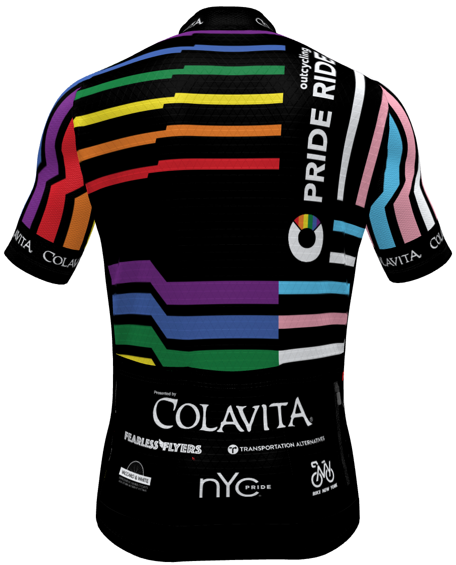 2022 OutCycling Pride Ride Jersey - FEMALE