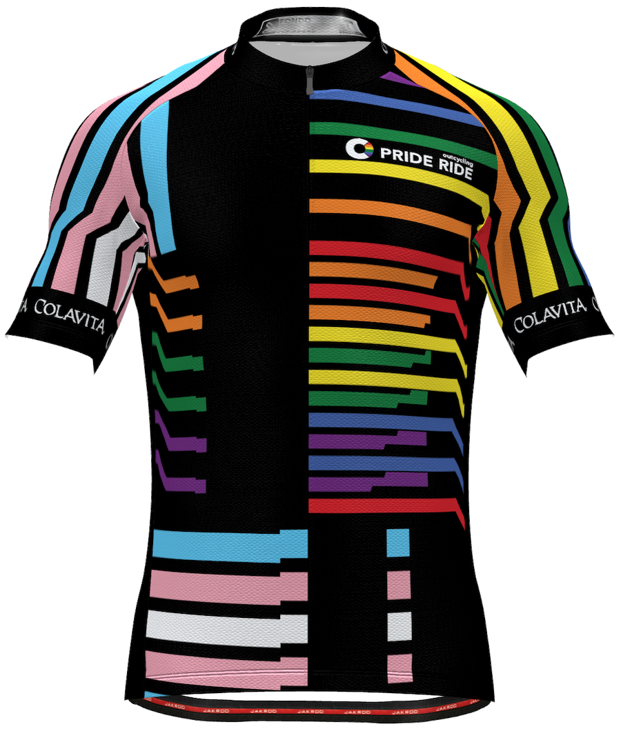 2022 OutCycling Pride Ride Jersey - FEMALE